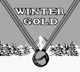 Winter Gold (Europe) Title Screen